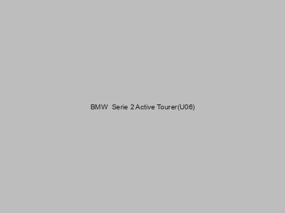 Enganches económicos para BMW  Serie 2 Active Tourer(U06)